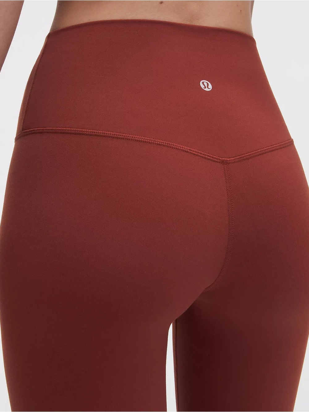 Lululemon High-Rise Sculpt Leggings - Brick Red